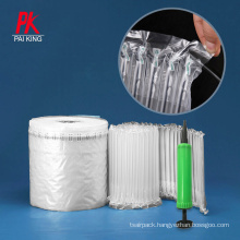 Shipping Transparent Filling Plastic Air Column Inflatable Protective Packaging Bag Rolls Air Cushion Bubble Film Packing